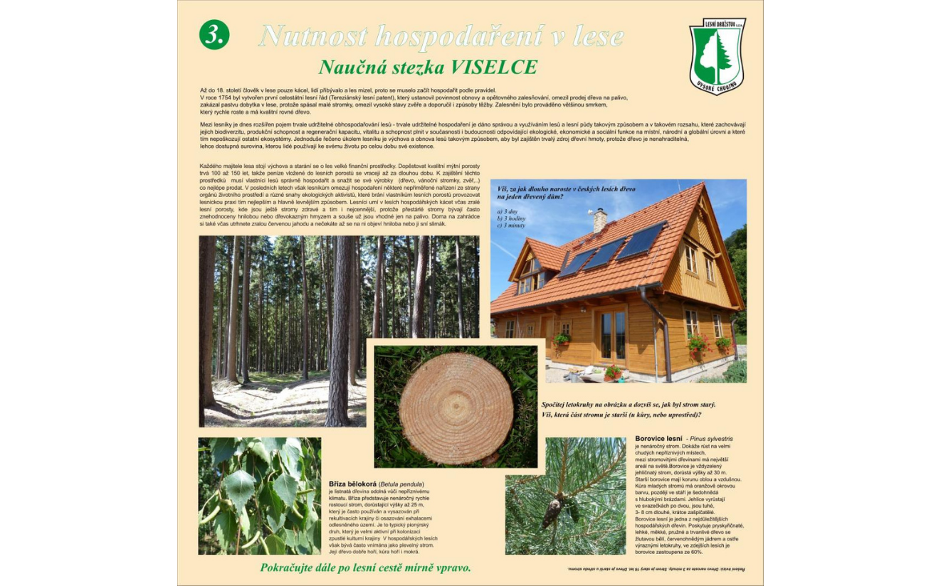 Viselce – stanoviště č. 3