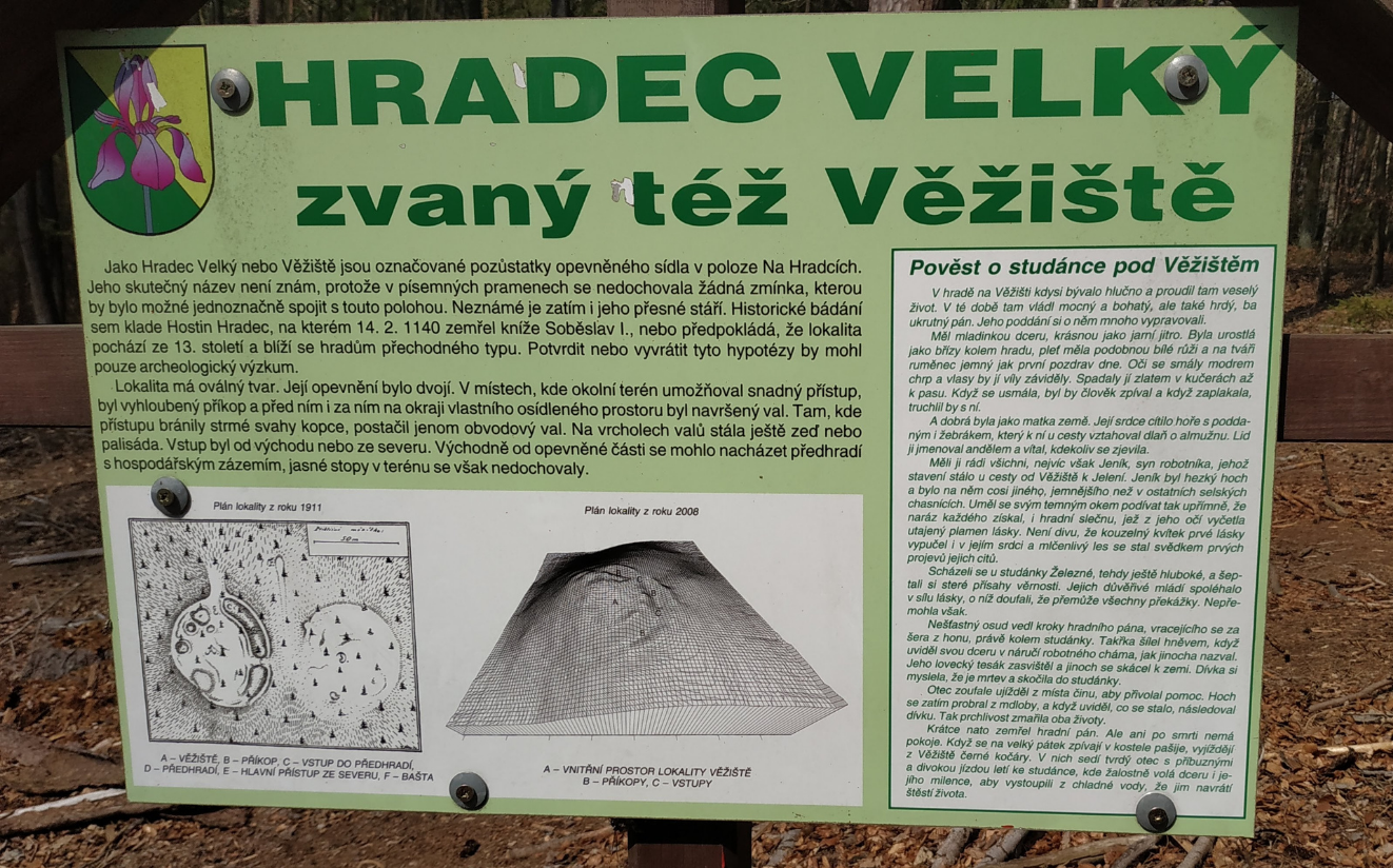 Zobrazit obrázek: Na Hradcích neboli Věžiště